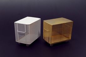 Wire mesh container (2pcs)
