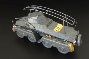 Sd Kfz 232 Ger Armored Car-basic  (Tamiya)