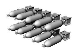 US GP 100lb AN-M30A1 bombs (10pcs)