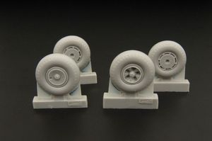 Wheels for  F Barracuda Mk II (two types)