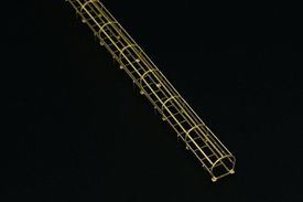 Safety cage ladders