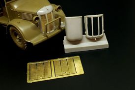 British 2-Ton 4x2 Ambulance (Austin K2) FRONT GRILL for Tamiya