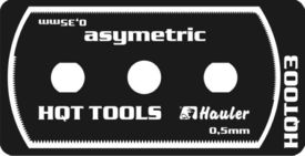 stainless razor saw asymetric